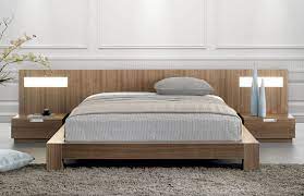 Stella Modern Wood Platform Bed