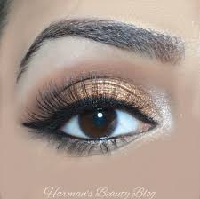 bronze smokey eye harman s beauty