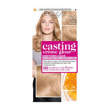 Feel like changing up your hair color? Casting Creme Gloss Semi Permanent Hair Dye 801 Satin Blonde Superdrug
