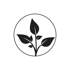 black leaf logo 5501737 vector art at