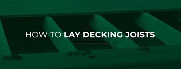 how to lay decking joists newtechwood