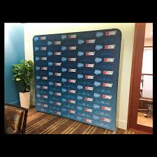 customised fabric photo booth backdrop