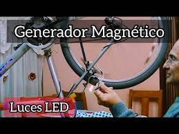 luz por induccion magnetica con una