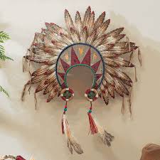 Feathered Headdress Wall Art Western