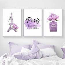 piele nu fa porc purple wall decor