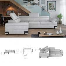 Bmf Emporio L2 Modern Corner Sofa Bed