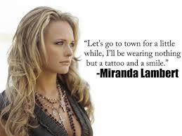 Miranda lambert is the only country singer I really like..I&#39;m more ... via Relatably.com
