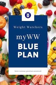 the weight watchers blue plan pointed