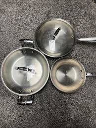 lot of 3 emeril lage pans a4 142