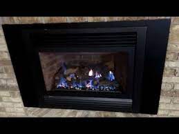 Archgard Gas Fireplace Flame Turns
