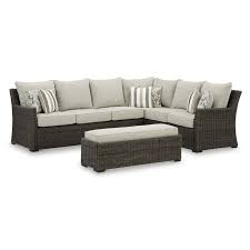 Sofa Sectional Bench With Cushion Sets