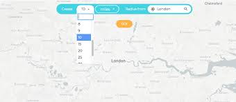 If you hover over a marker, you will see it's outcode postcode. How To Use A Radius Map Tool Google Alternative Traveltime Blog