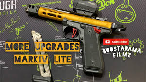 ruger mark iv 22 45 lite more upgrades