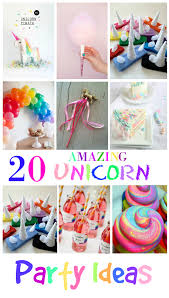 20 amazing unicorn birthday party ideas