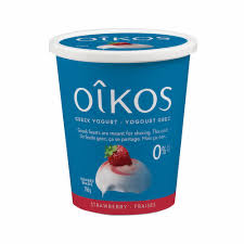 oikos greek yogurt 0 m f strawberry