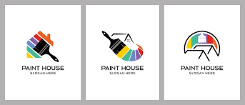Logo Design For Wall Paint Icon Symbol