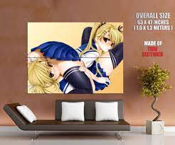 Amazon.com: MariposaPrints ZV6240 Nyan Koi! Beautiful Girls Hot Yuri Sexy  Anime Manga Art Huge Giant Wall Print Poster: Posters & Prints
