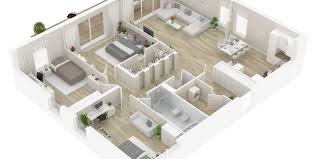 3 Bedroom House Plans Design With