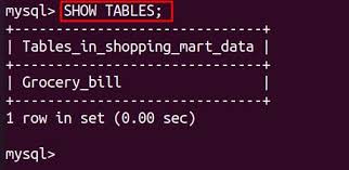 how to create table in mysql using if