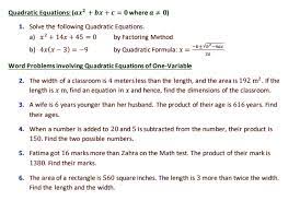Solved Quadratic Equations Ax 2 Bx