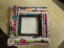 Picture Frame Crafts Recycled