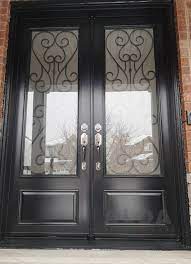 Front Door With 3 4 Panel Glass Insert