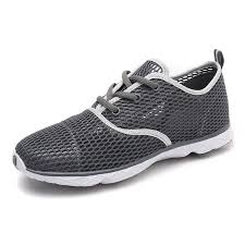 Men Mesh Breathable Outdoor Drainable Sole Upstream Water Shoes