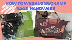 how to wash longch bags you