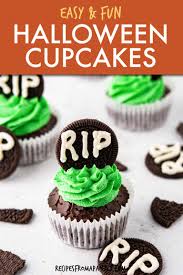easy halloween cupcakes recipes from
