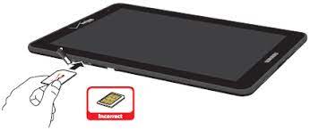 With your phone's screen facing you, remove the card tray. Insert Remove Sim Card Samsung Galaxy Tab 2 7 0 Verizon