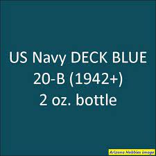 U S Navy Deck Blue 20 B 1942 1945 2