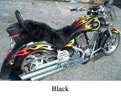 Motorcycle Sheepskin Seat Cover Medium