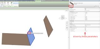 tilted wall in revit
