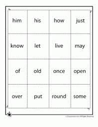 Each word on screen for 2 seconds then audible spelling and pronunciation. Printable 1st Grade Sight Word Flashcards Woo Jr Kids Activities