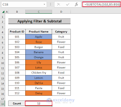 how to count colored cells in excel 4