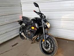 It had wet weight around 179 kg and carried 14 liters fuel tank capacity and 3.0 liters oil capacity. 2019 Yamaha Mt07 For Sale Mi Detroit Tue Jun 18 2019 Used Salvage Cars Copart Usa