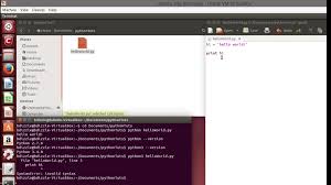 how to run python in ubuntu run