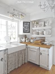 Distressing kitchen cabinet to age using the wet method. 29 Best Shabby Chic Kitchen Decor Ideas And Designs For 2021