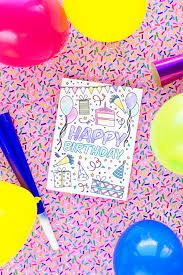Free Printable Birthday Cards For Kids Studio Diy