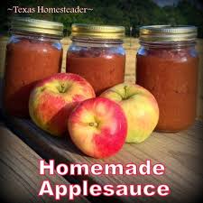 homemade applesauce optional canning
