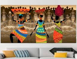 African Wall Art Ethnic Wall Decor