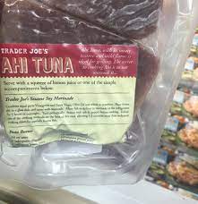 trader joe s ahi tuna steaks trader