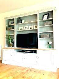 built in bookshelf with tv bookcase