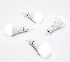 brightliving set of 4 led light bulbs