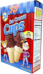 Ice Cream Cone Cups gambar png