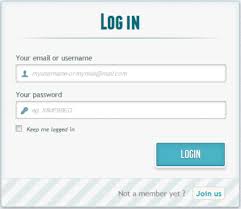 registration form with html5 and css3