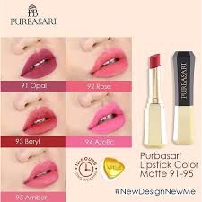 jual purbasari lipstick color matte 4gr