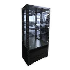 Display Cabinet With Glass Doors And