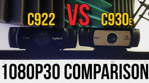 Logitech C922 Vs C930e Webcam Comparison 1080p 30fps Pro Stream Webcam