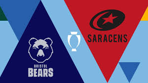 bristol rugby vs saracens at ashton